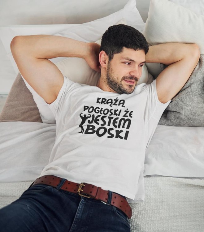 KOSZULKA NA WALENTYNKI PREZENT DLA CHŁOPAKA KRŻĄ POGŁOSKI ŻE JESTEM BOSKI 5 (Copy).jpg