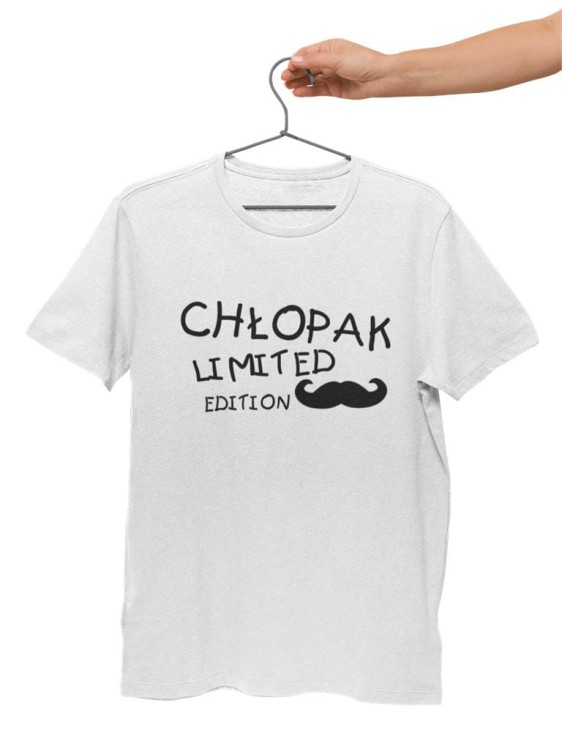 KOSZULKA NA WALENTYNKI PREZENT DLA CHŁOPAKA CHŁOPAK LIMITED EDITION