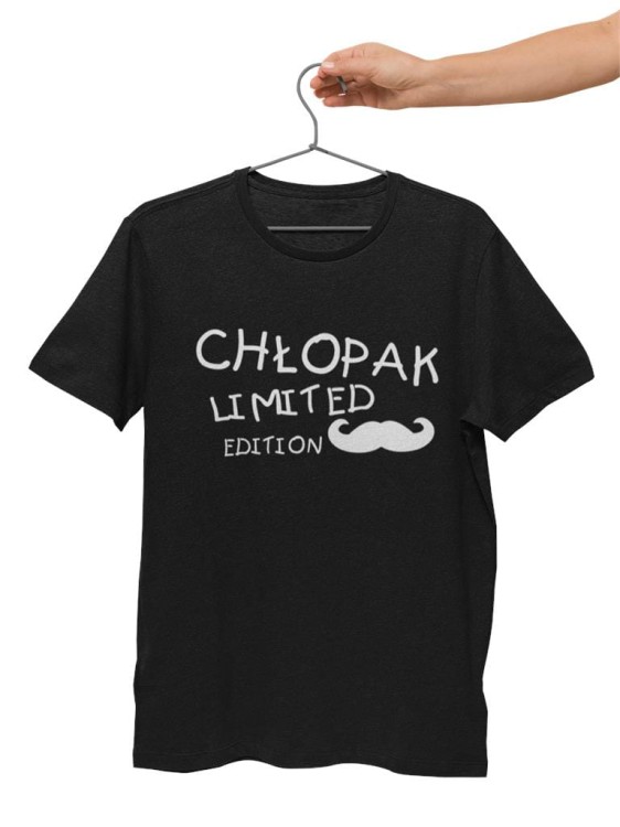 KOSZULKA NA WALENTYNKI PREZENT DLA CHŁOPAKA CHŁOPAK LIMITED EDITION