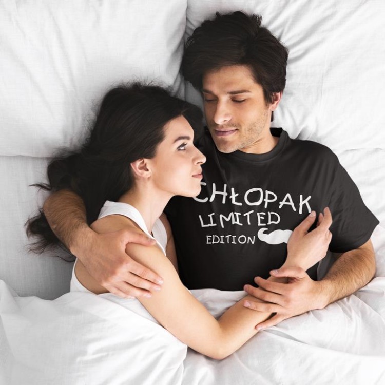 KOSZULKA NA WALENTYNKI PREZENT DLA CHŁOPAKA CHŁOPAK LIMITED EDITION