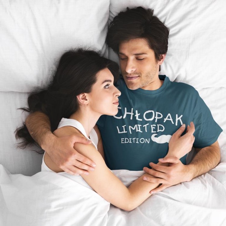 KOSZULKA NA WALENTYNKI PREZENT DLA CHŁOPAKA CHŁOPAK LIMITED EDITION