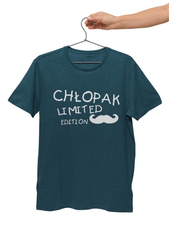 KOSZULKA NA WALENTYNKI PREZENT DLA CHŁOPAKA CHŁOPAK LIMITED EDITION