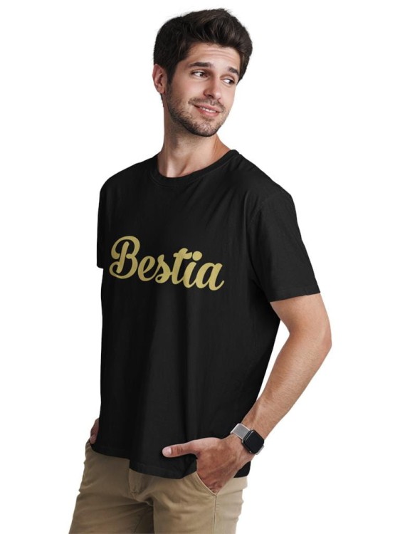 KOSZULKI DLA PAR NA WALENTYNKI PREZENT PIĘKNA I BESTIA