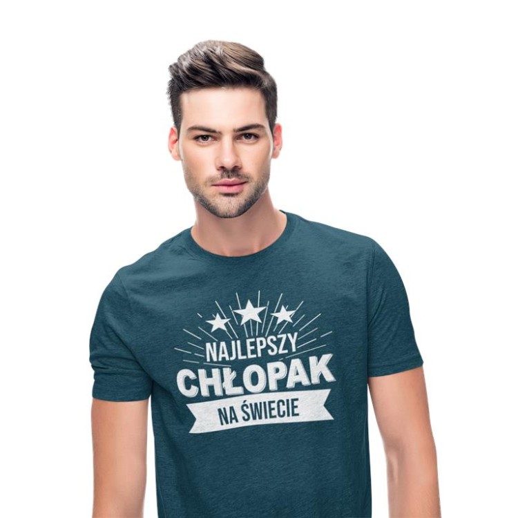 KOSZULKI DLA PAR NA WALENTYNKI PREZENT NAJLEPSZY CHŁOPAK NAJLEPSZA DZIEWCZYNA NA ŚWIECIE