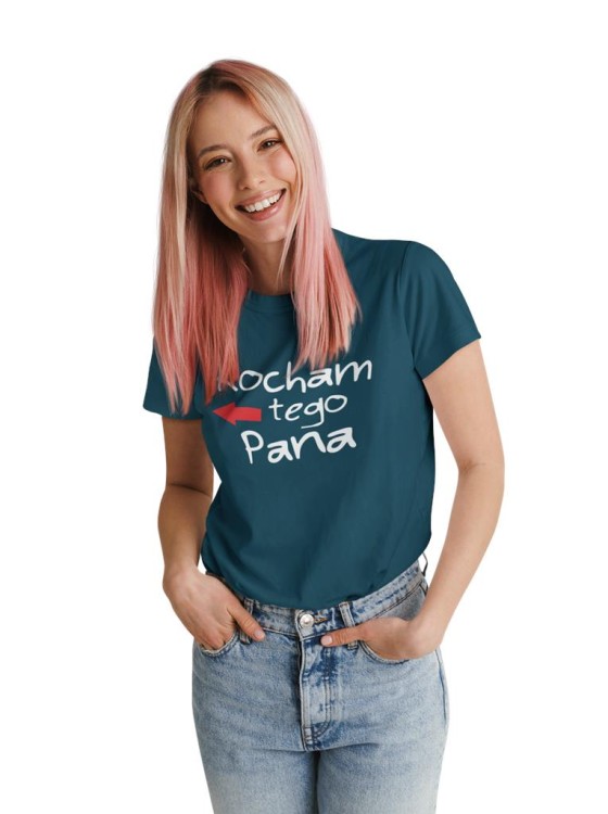 KOSZULKI DLA PAR NA WALENTYNKI PREZENT KOCHAM TĘ PANIĄ KOCHAM TEGO PANA