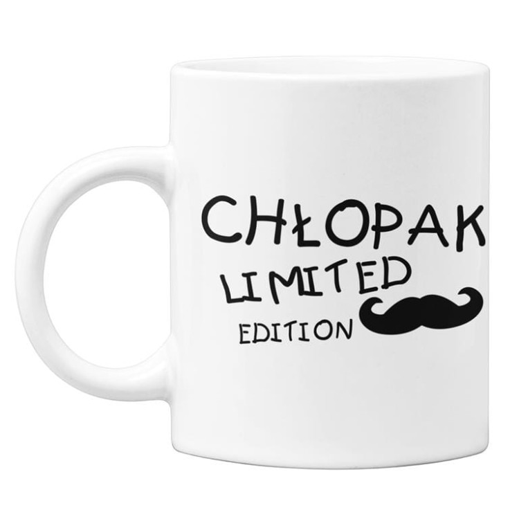 KUBEK DLA CHŁOPAKA MĘŻA PREZENT NA WALENTYNKI CHŁOPAK LIMITED EDITION
