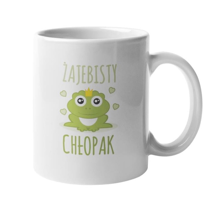 KUBEK NA WALENTYNKI DLA CHŁOPAKA MĘŻA NA PREZENT ŻAJEBISTY CHŁOPAK