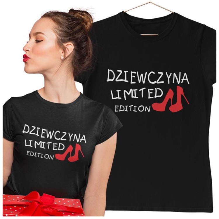 KOSZULKA DLA DZIEWCZYNY NA WALENTYNKI PREZENT LIMITED