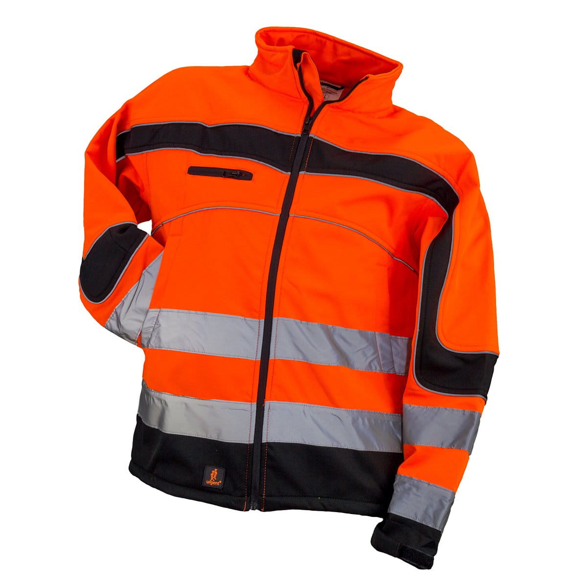 Robocza pomarańczowa kurtka ostrzegawcza URGENT HSV odblaskowa SOFTSHELL