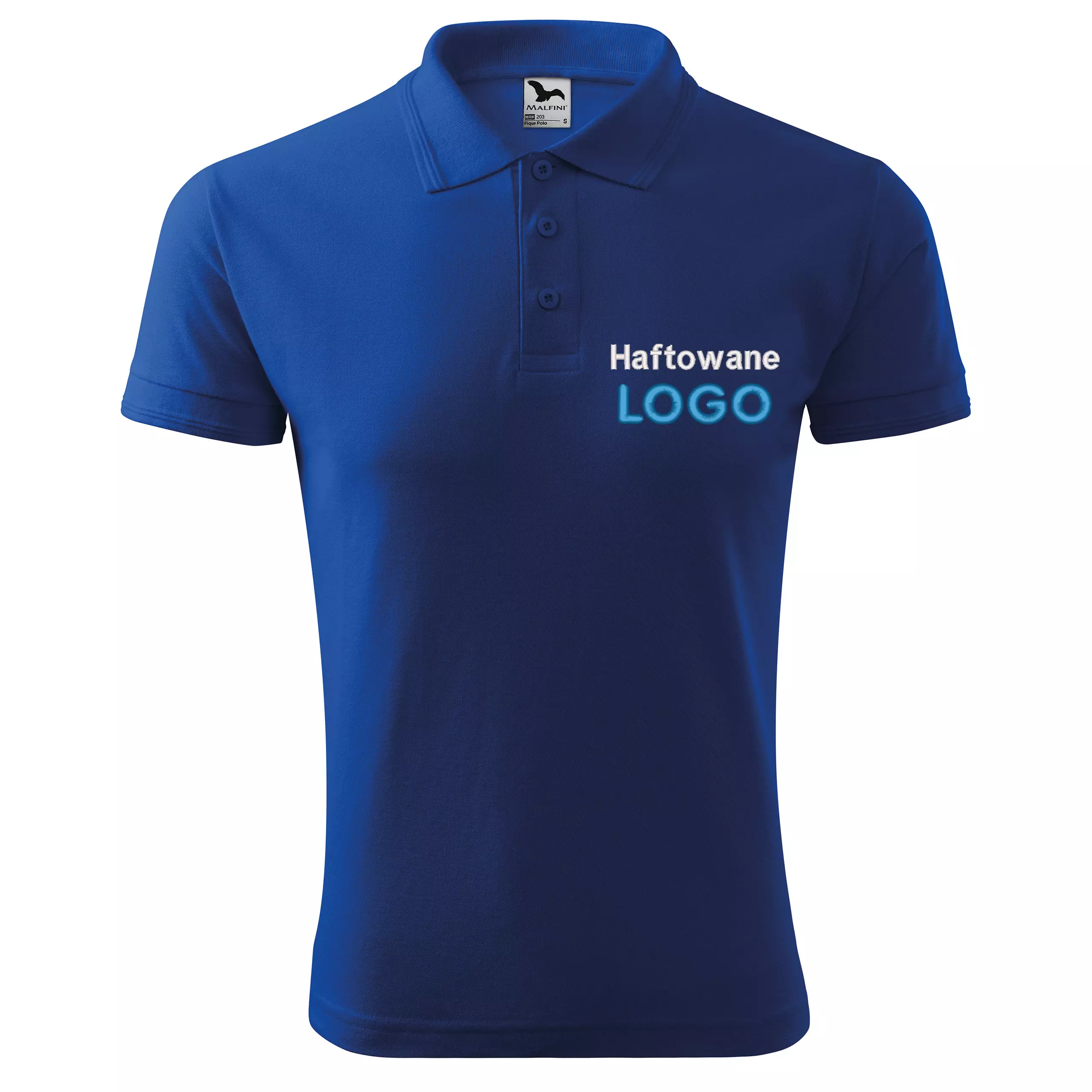Koszulka polo CHABROWY z logo na sercu męska z HAFTEM logo firmy 200g 203 kolor 05 koszulka polo