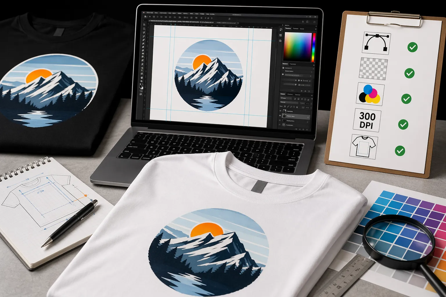 Jak przygotować plik do druku na odzieży, żeby projekt wyszedł idealnie?